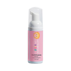 Autobrush fluoride foaming toothpaste for kids, bubblegum flavor, packshot emphasizing kid-friendly design.