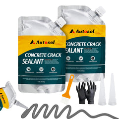Autosel concrete crack filler high elasticity seals outdoor cracks for durable driveways