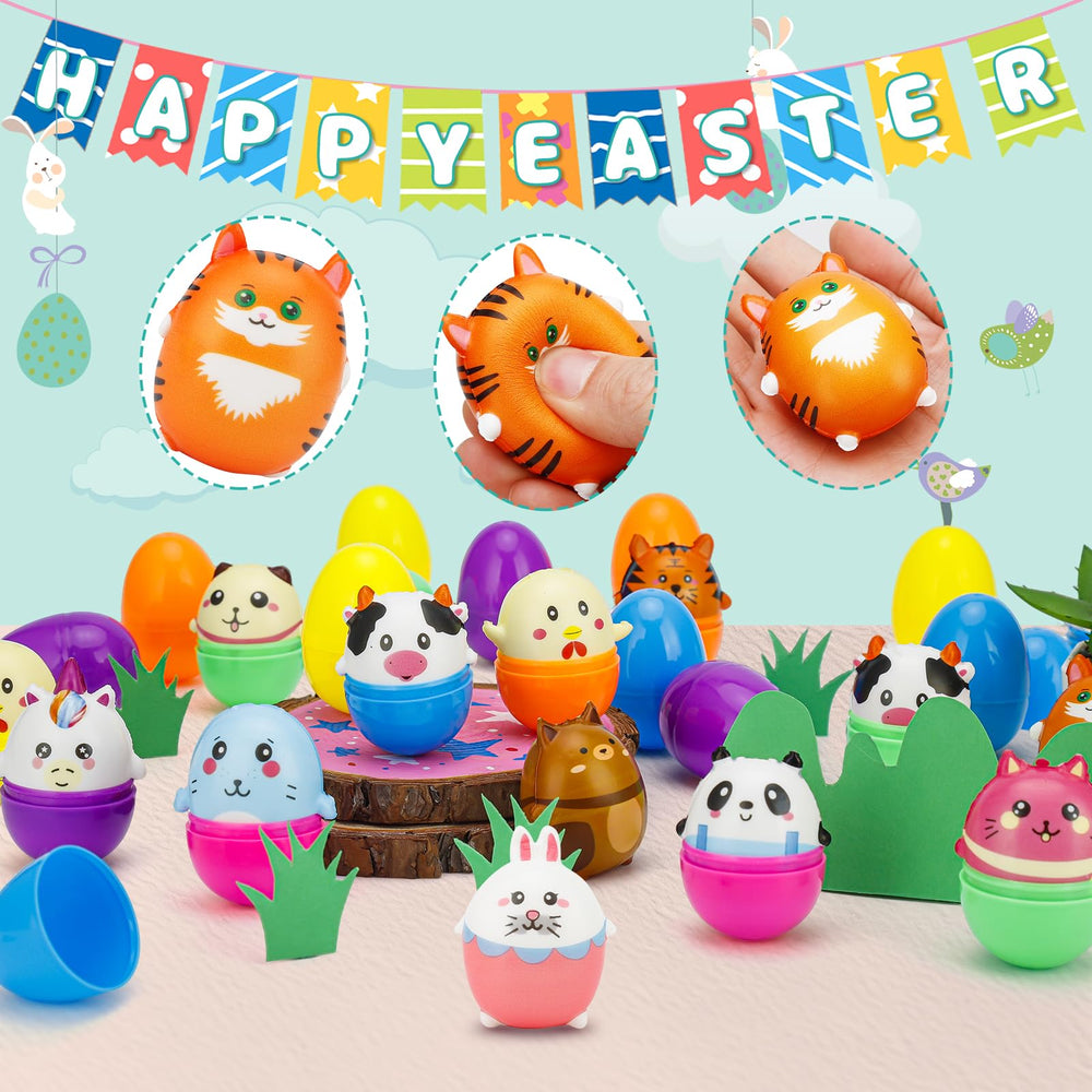 AUUGUU bright colors Easter eggs enhance baskets and events