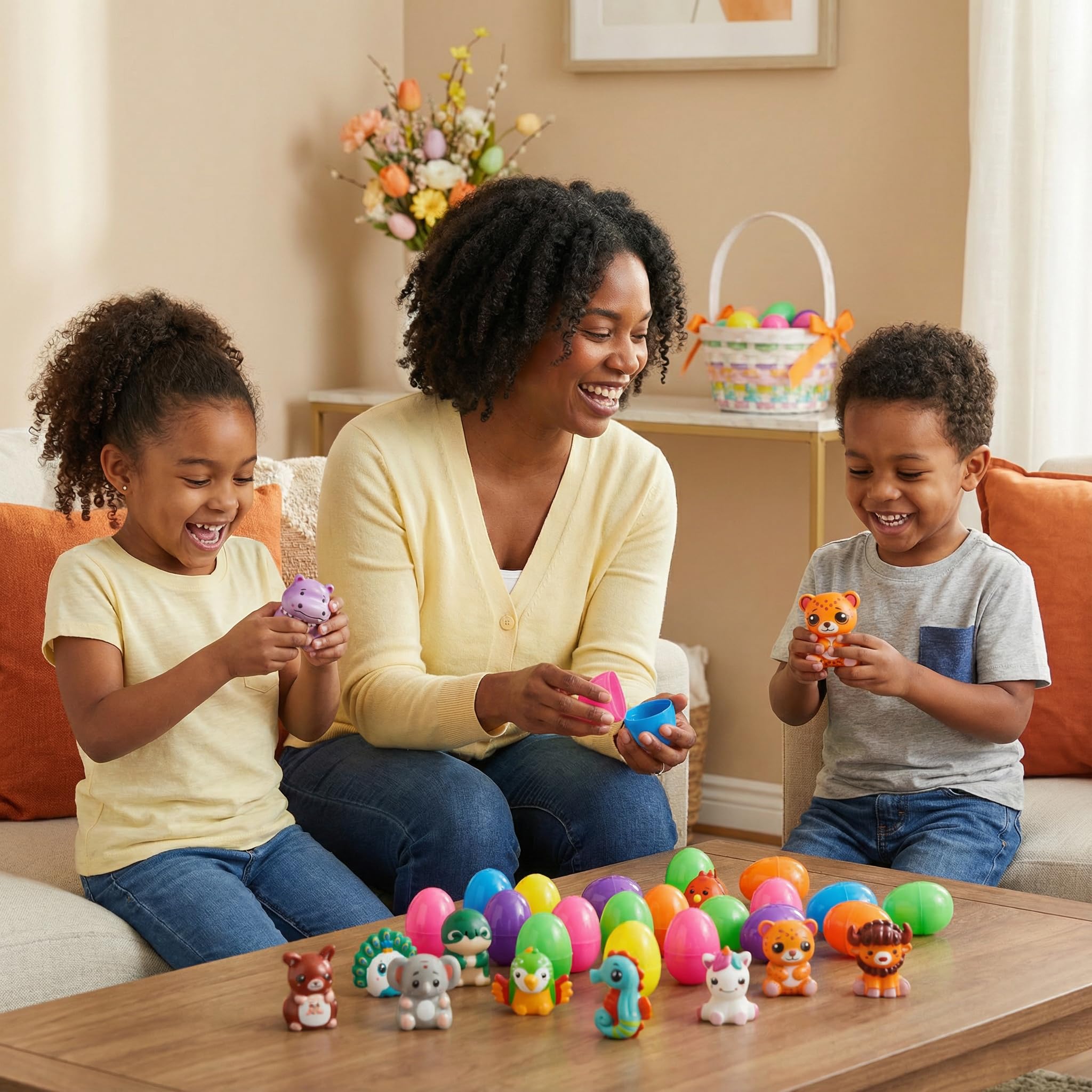 AUUGUU Easter basket favors ready for gifting