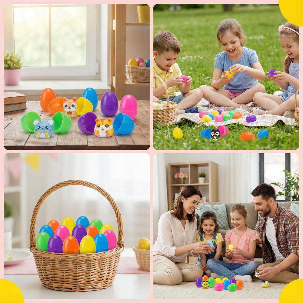 AUUGUU Easter eggs as basket stuffers for celebrations