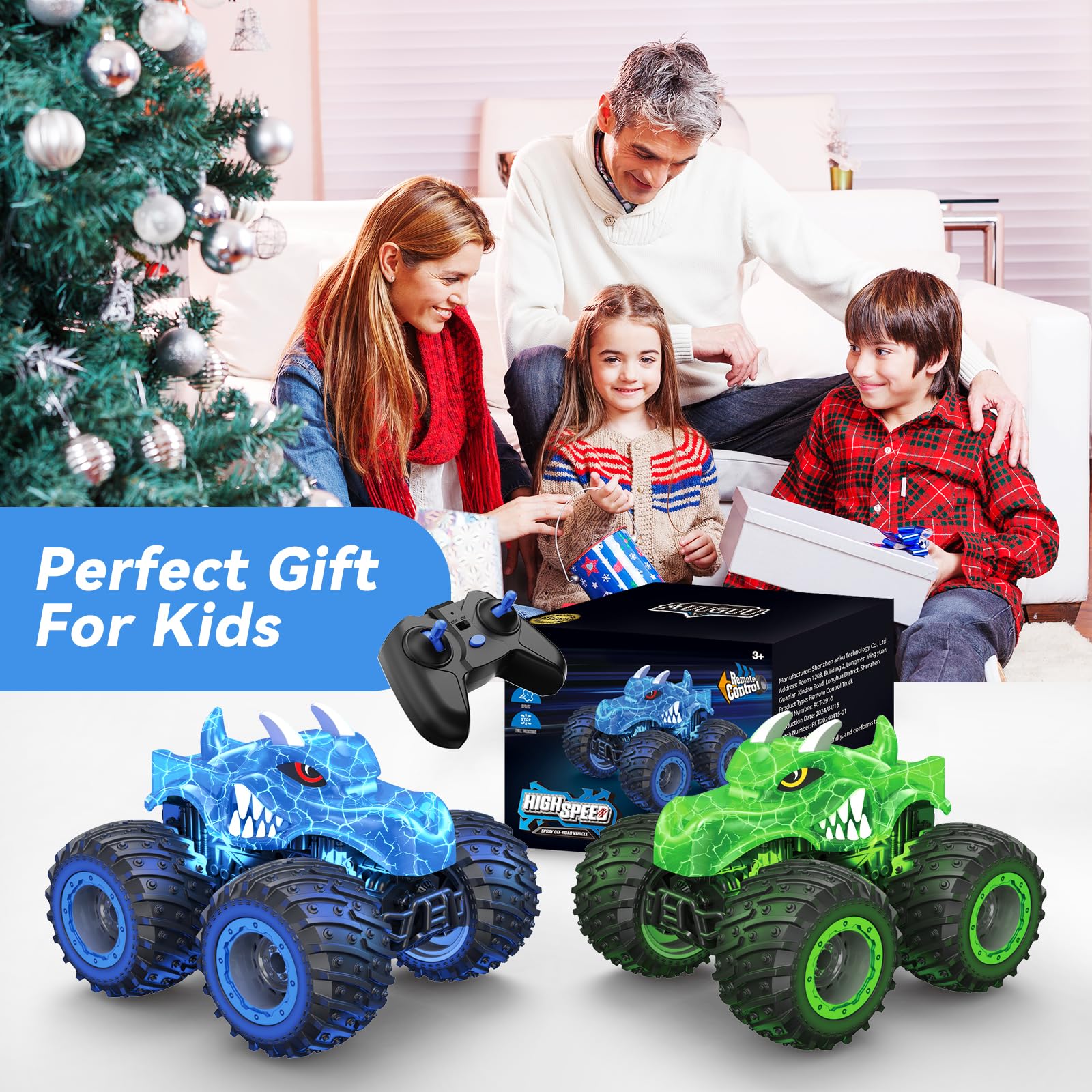 AUUGUU kid-friendly RC toy for indoor and outdoor fun