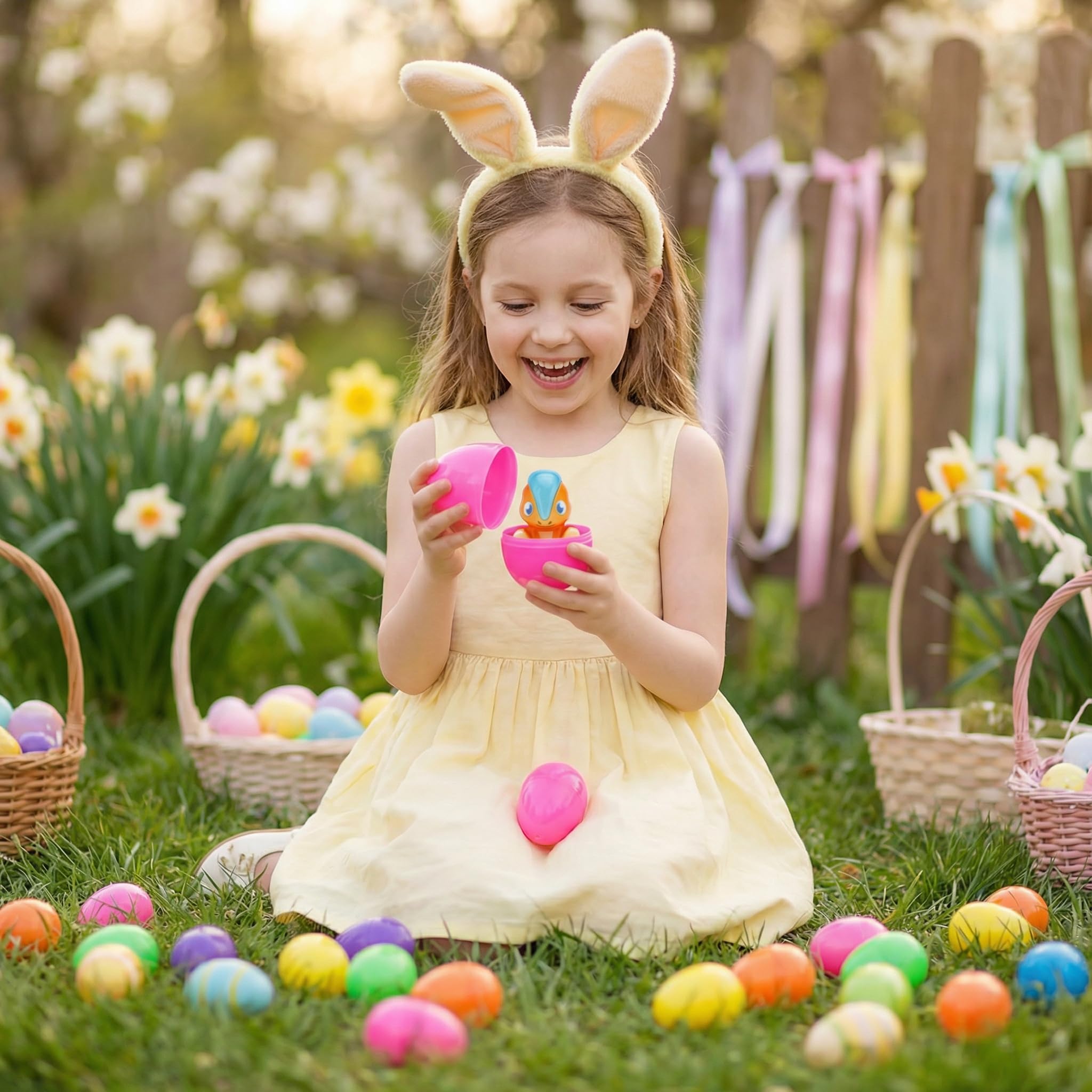 AUUGUU eggs are ideal for baskets and party favors at kids' events.