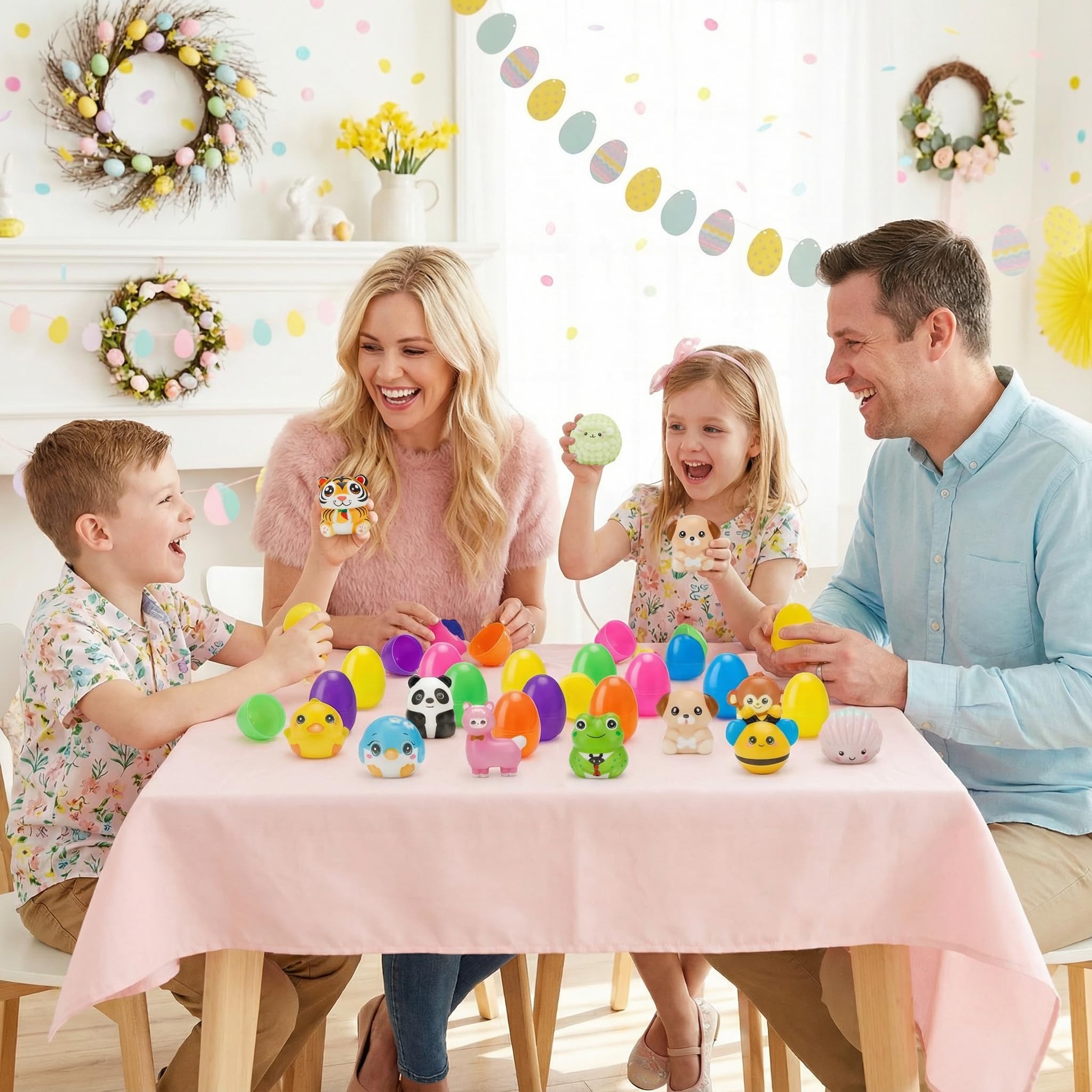 AUUGUU Easter eggs used as party favors