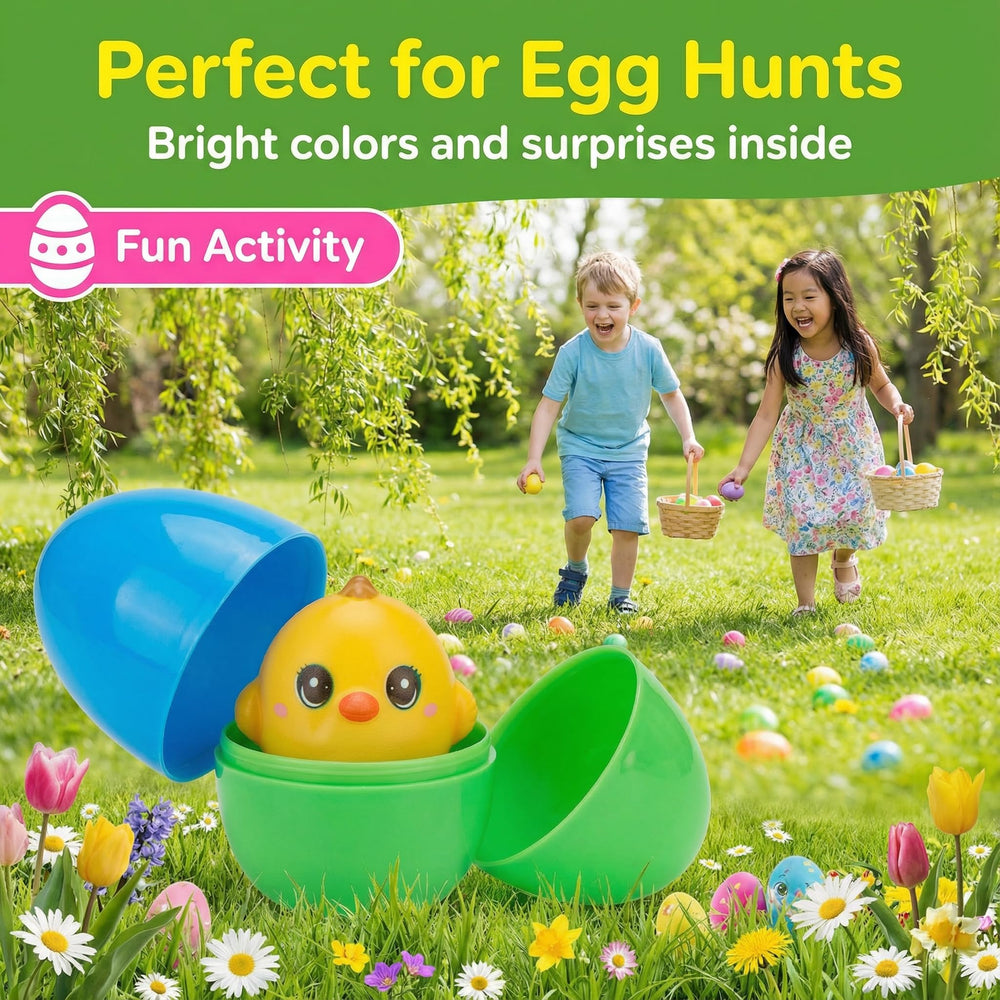 AUUGUU squishy animal toys inside eggs for tactile play