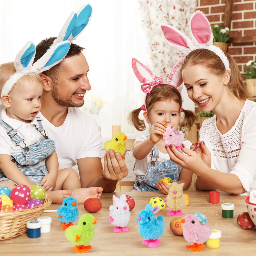 Auvitaya plush wind-up animals with safe materials for gentle fun.