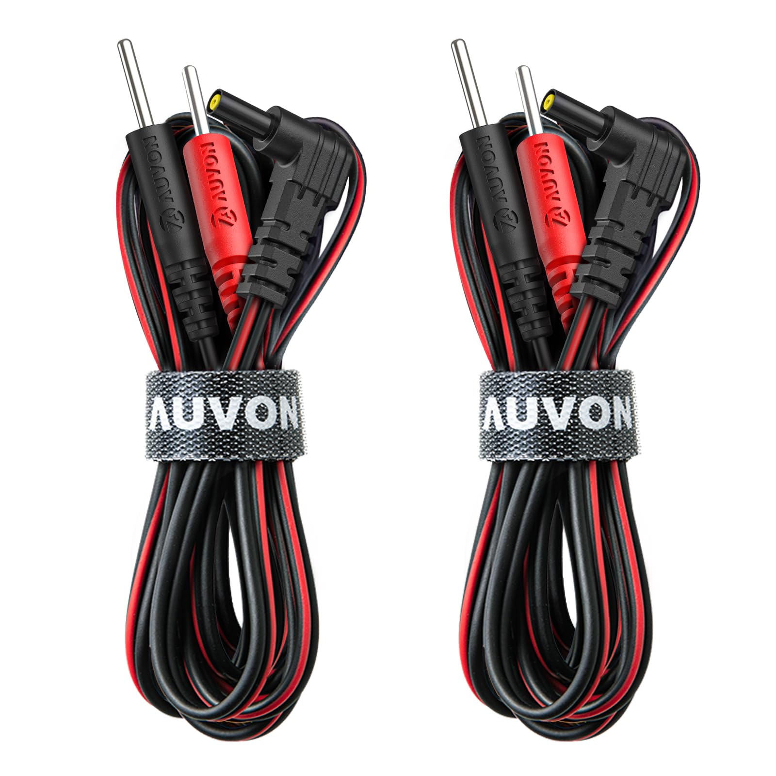 AUVON lead wires with 2mm pins for stable current.