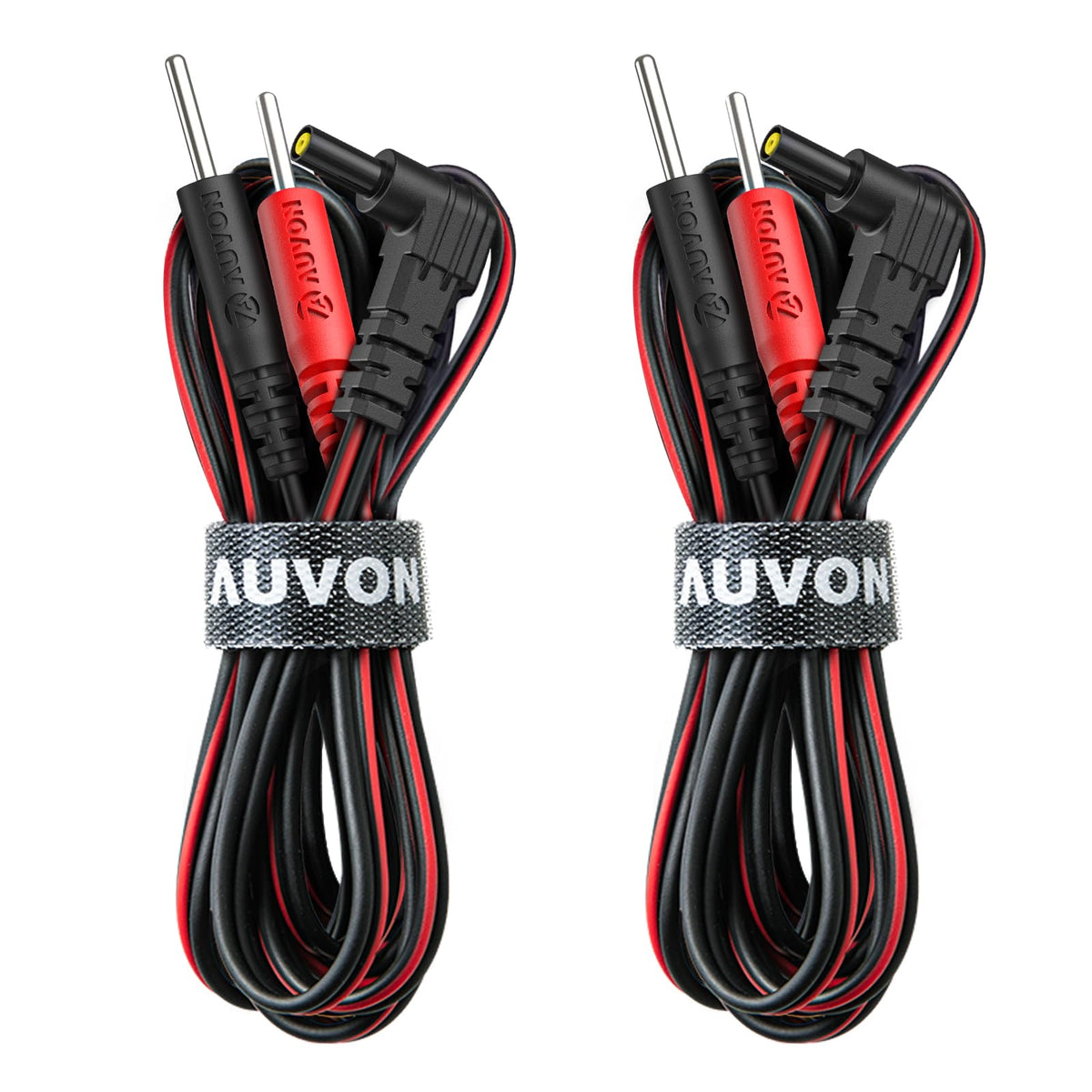 AUVON lead wires with 2mm pins for stable current.