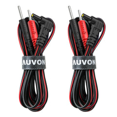 AUVON lead wires with 2mm pins for stable current.