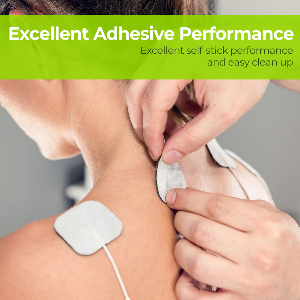 AUVON pads applied on back, shoulder, or knee for versatile uses.