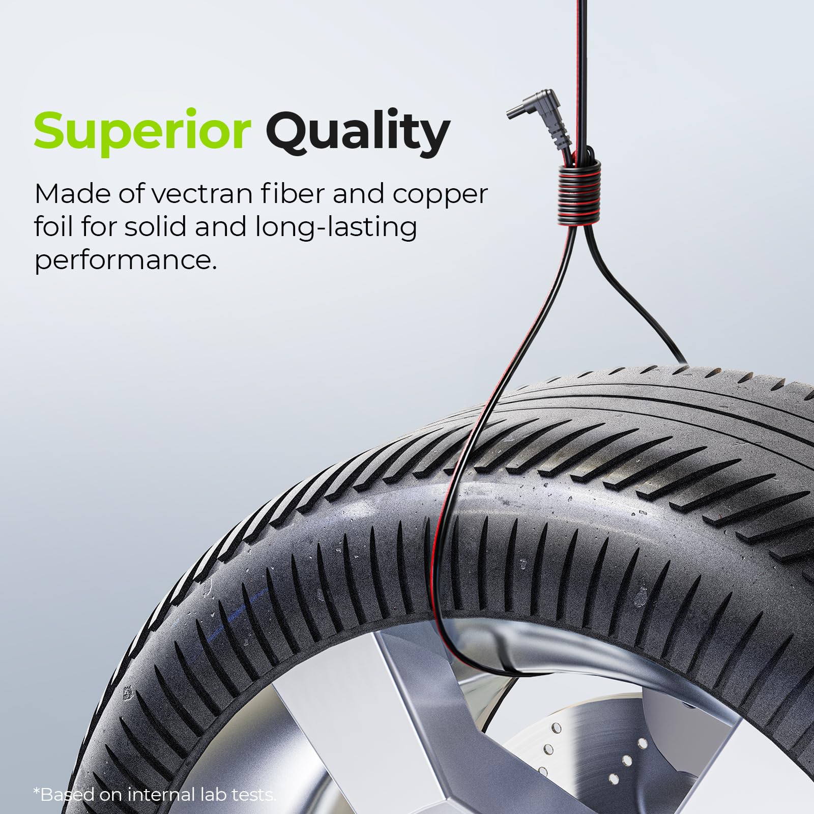 Vectran fiber construction adds strength for reliable sessions.