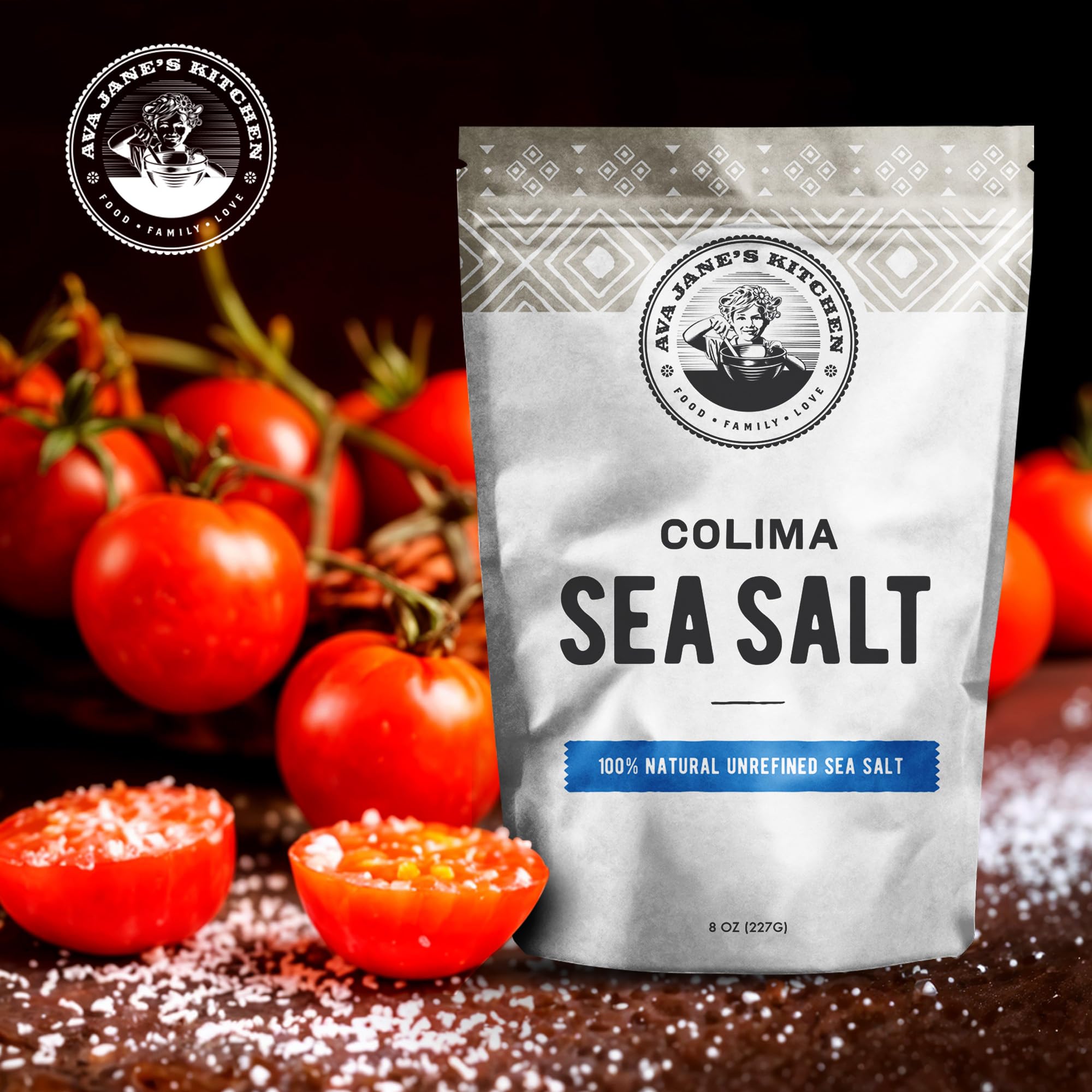 Mineral-rich salt crystals for everyday cooking.