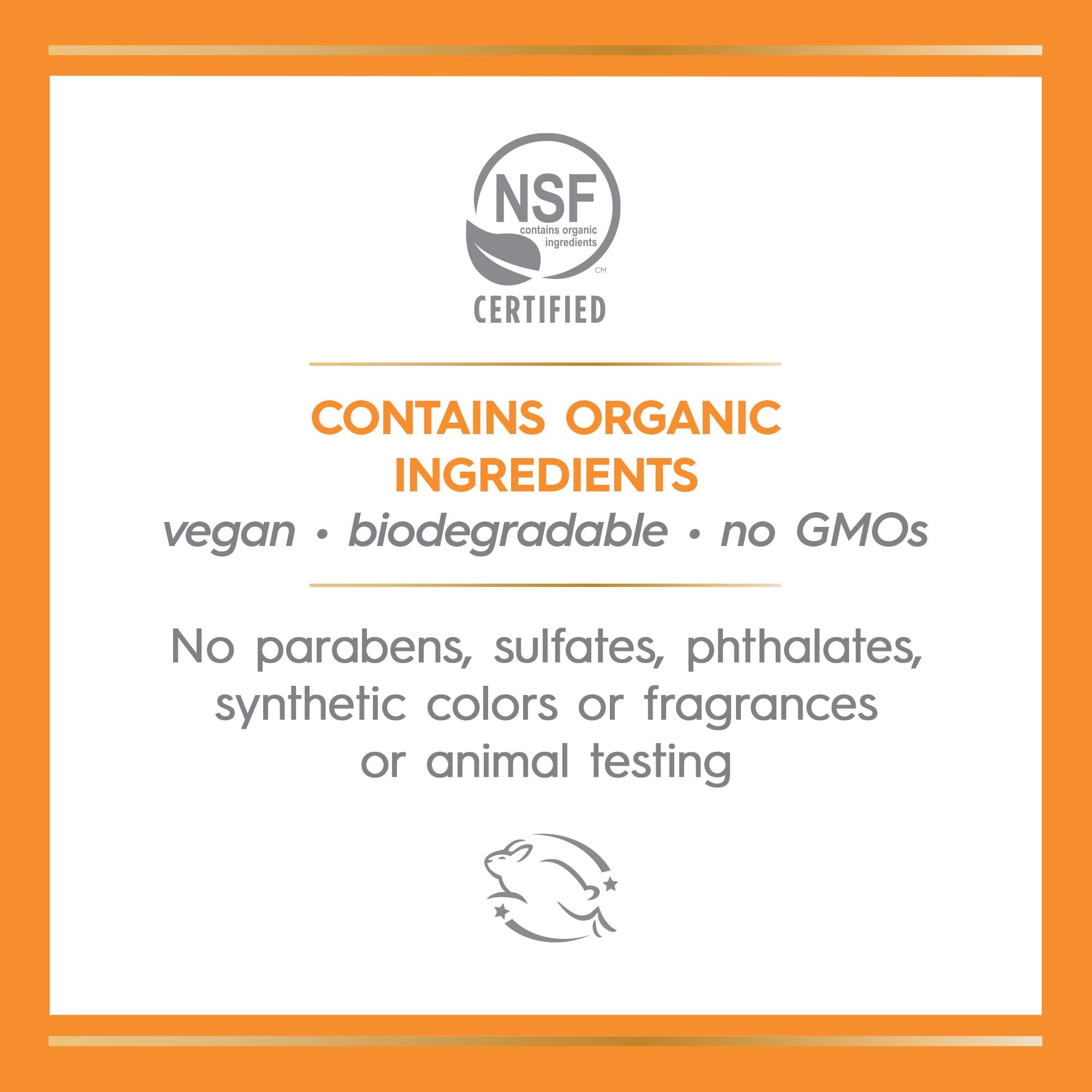Ingredients panel on Avalon Organics bottle features Triple-C Complex and Kakadu Plum.