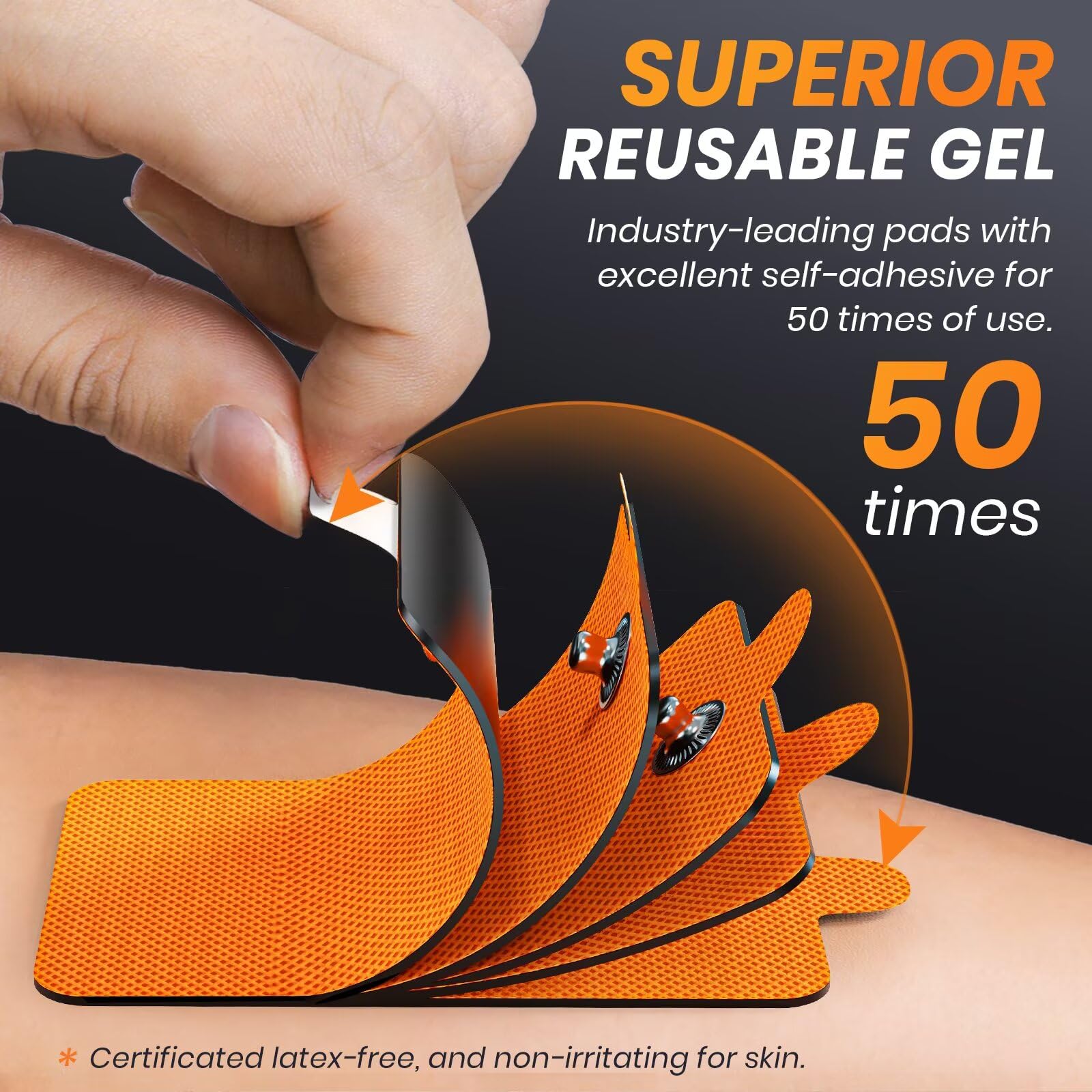 AVCOO pad variety supports different body areas such as back knee ankle
