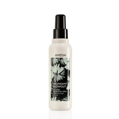 Aveda Abundant Blowout bottle dispense showing even coverage for instant lift.