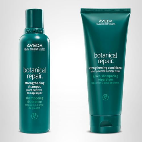 AVEDA Botanical Repair close-up on hair with shine and manageability