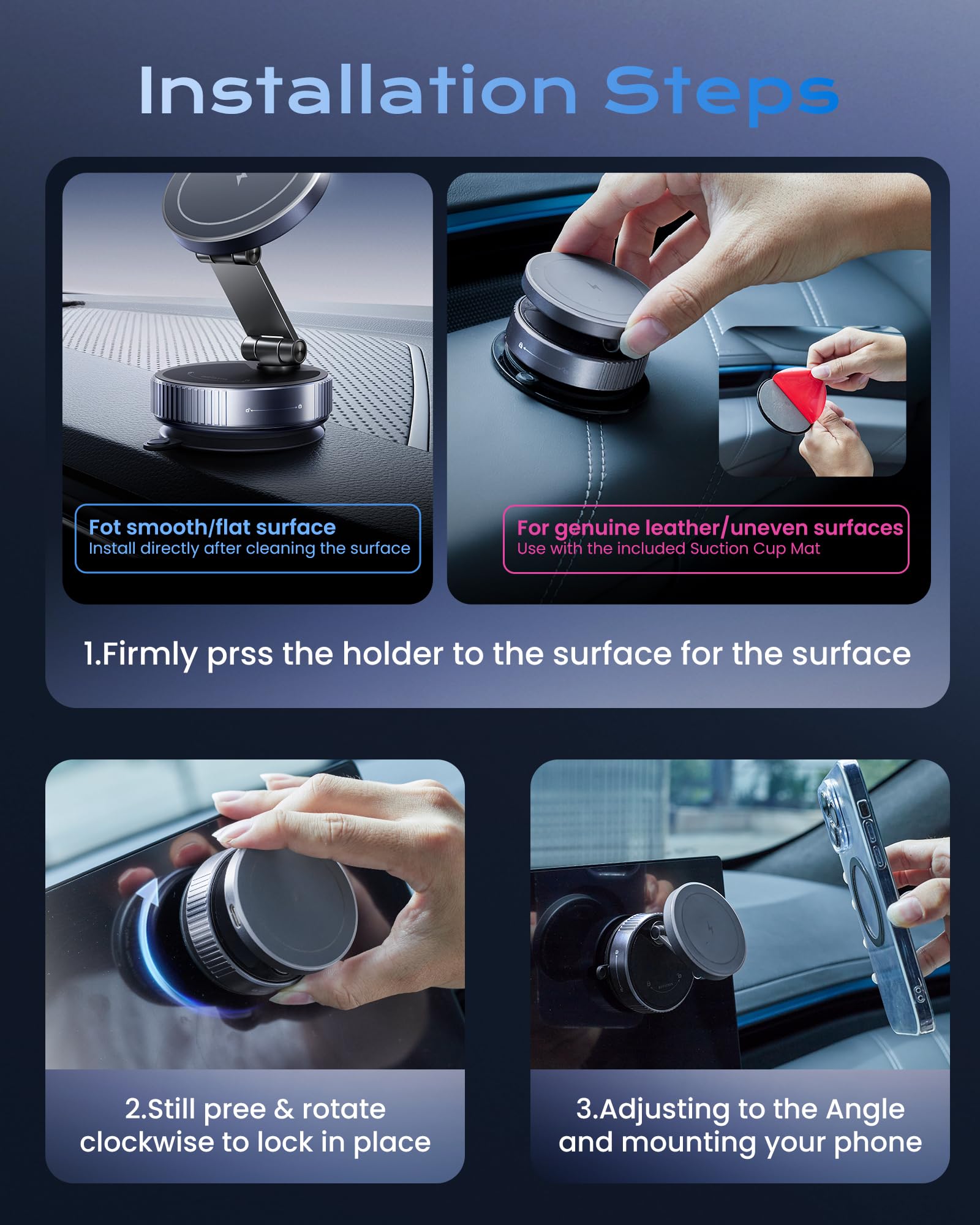 Daily life scenario with Avedio Links MagSafe car mount for hands-free use