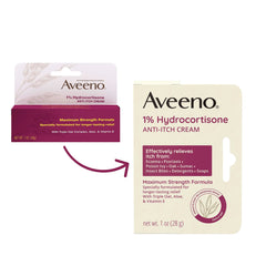 Aveeno aloe and vitamin E skin-soothing cream provides comfort after irritation.