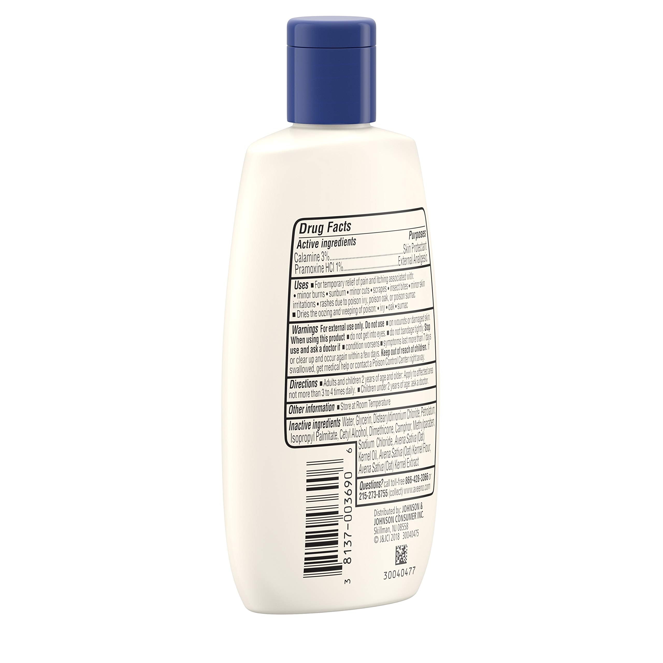 Aveeno Anti-Itch Lotion on chicken pox rash for soothing relief