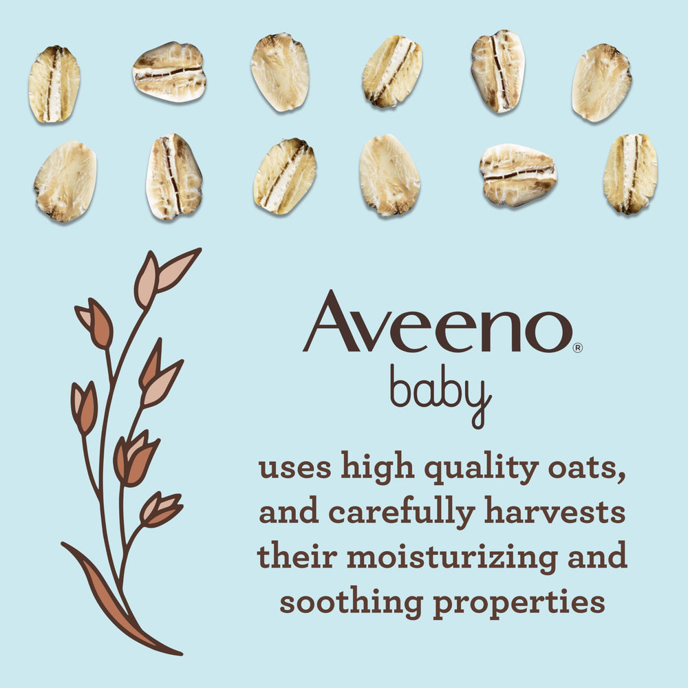 Aveeno Baby Bubble Bath is hypoallergenic and pH-balanced for sensitive skin.
