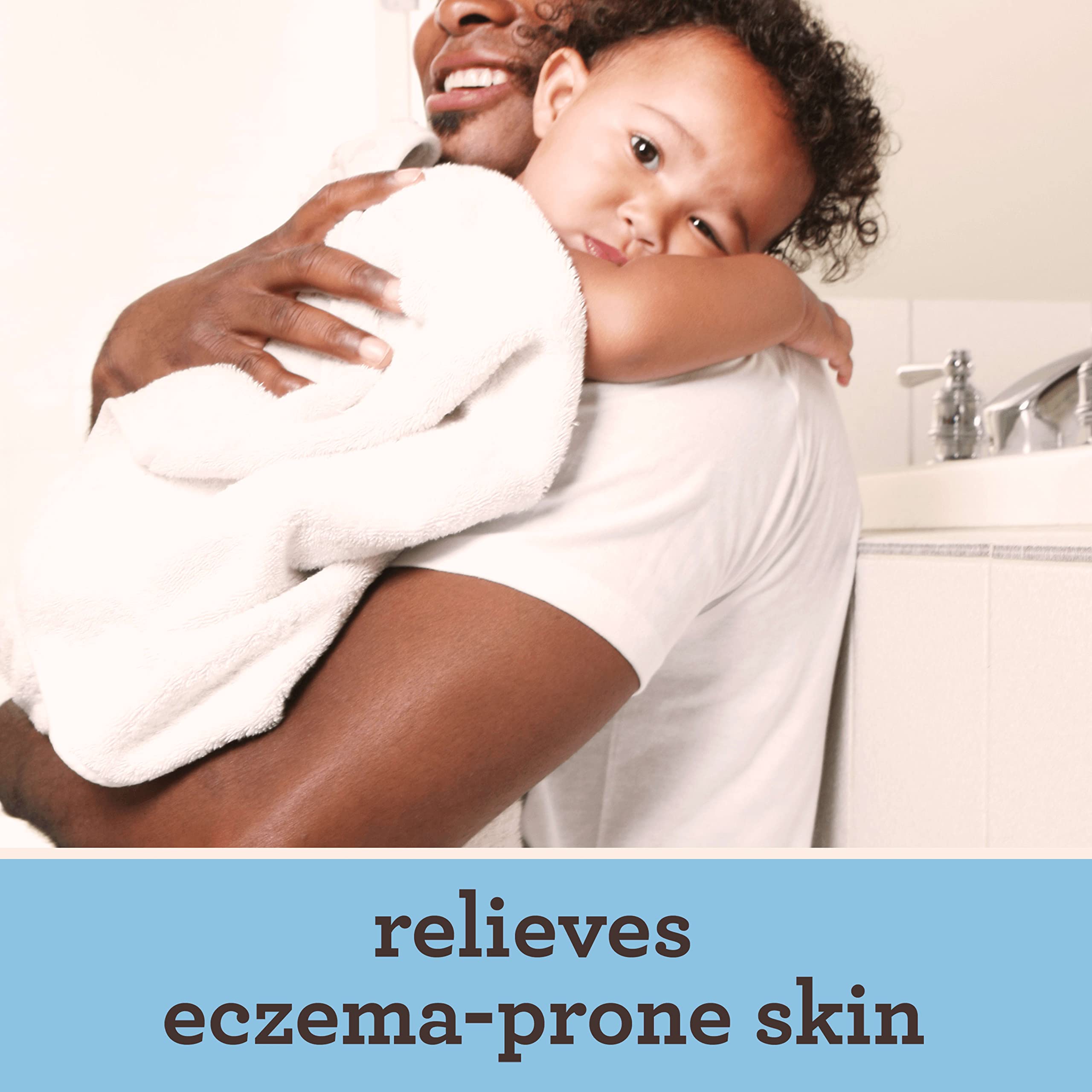 Packaging with Seal of Approval from National Eczema Association for trusted care