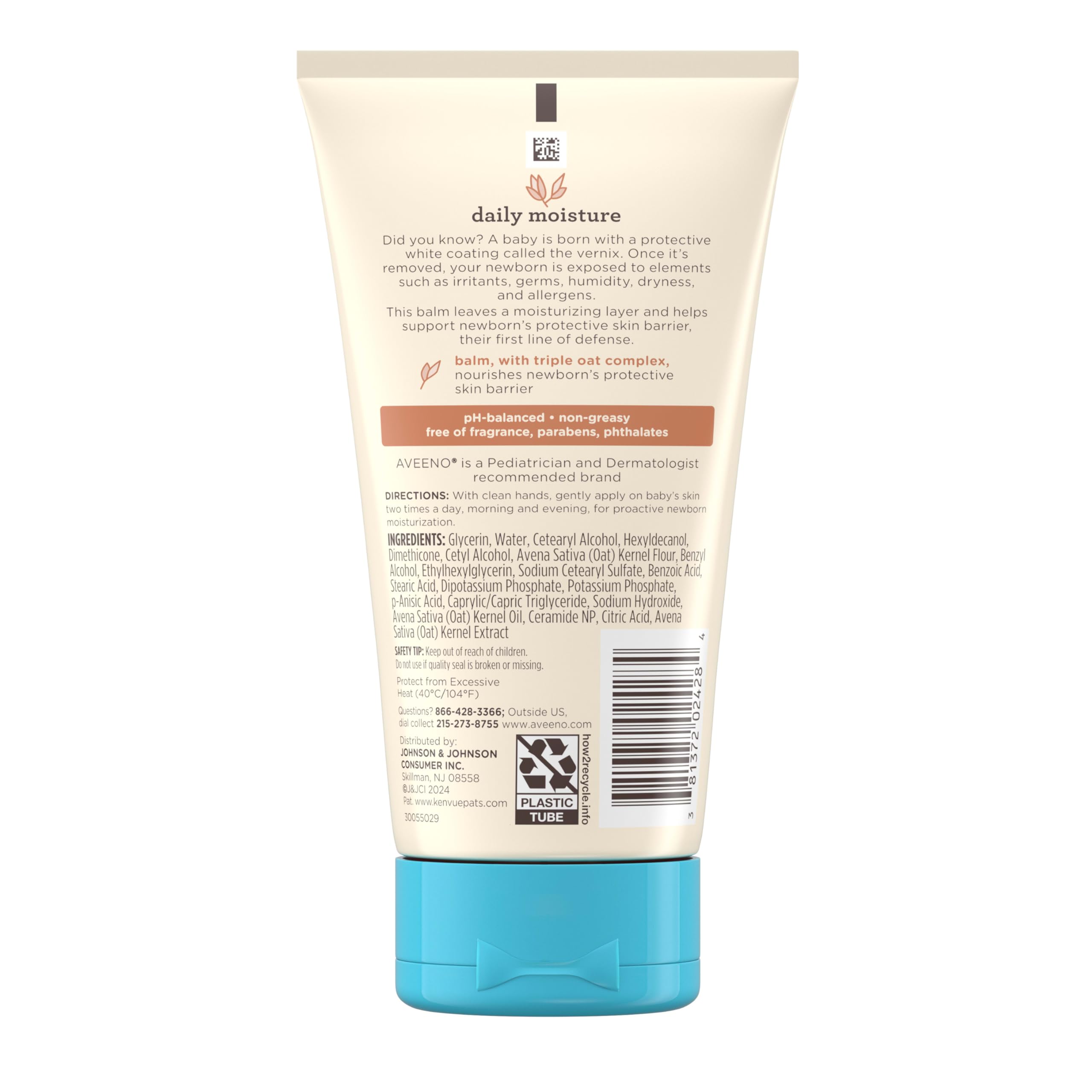 Aveeno Baby Healthy Start Balm gift registry for baby showers