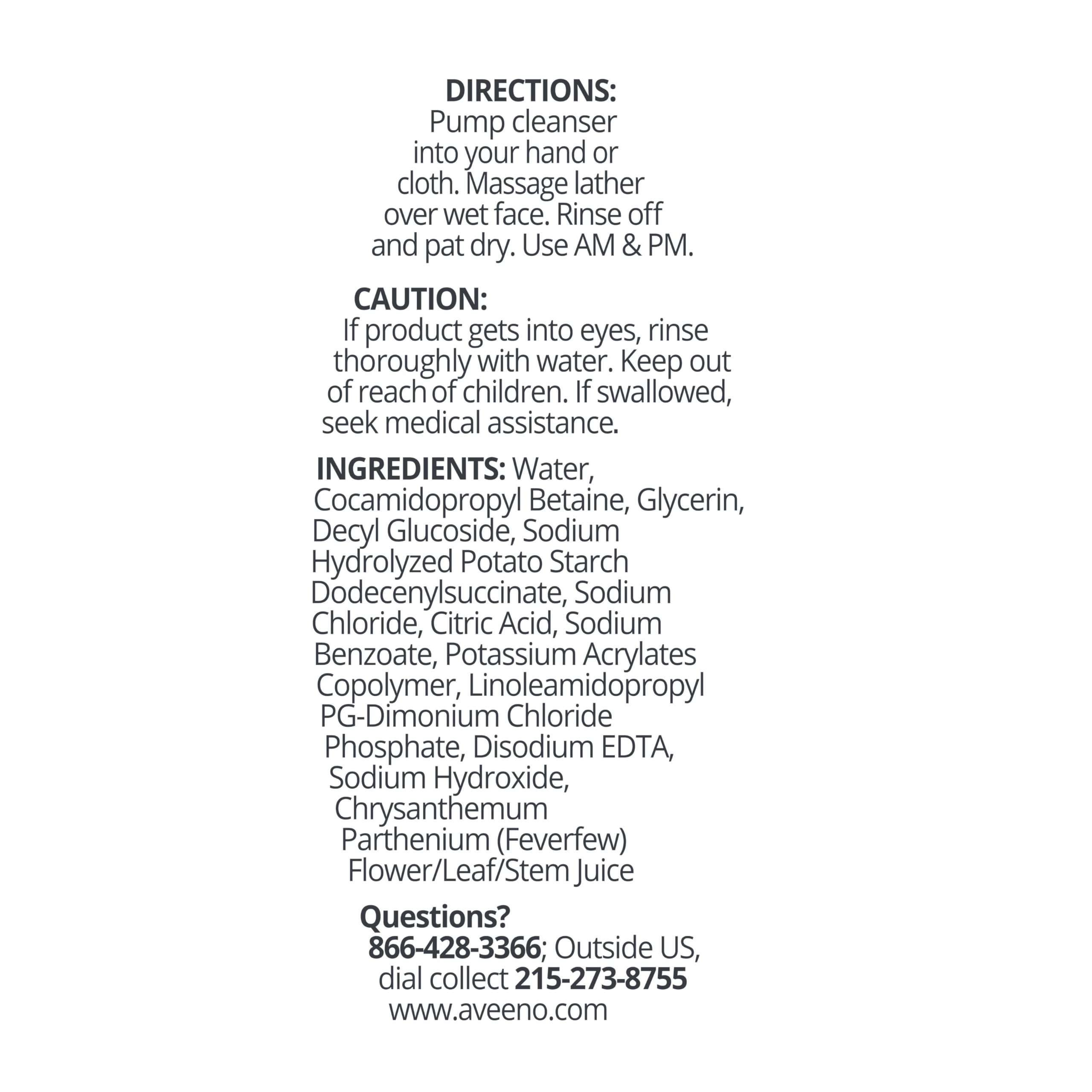 Aveeno Calm + Restore moisturizer follow-up to seal hydration.