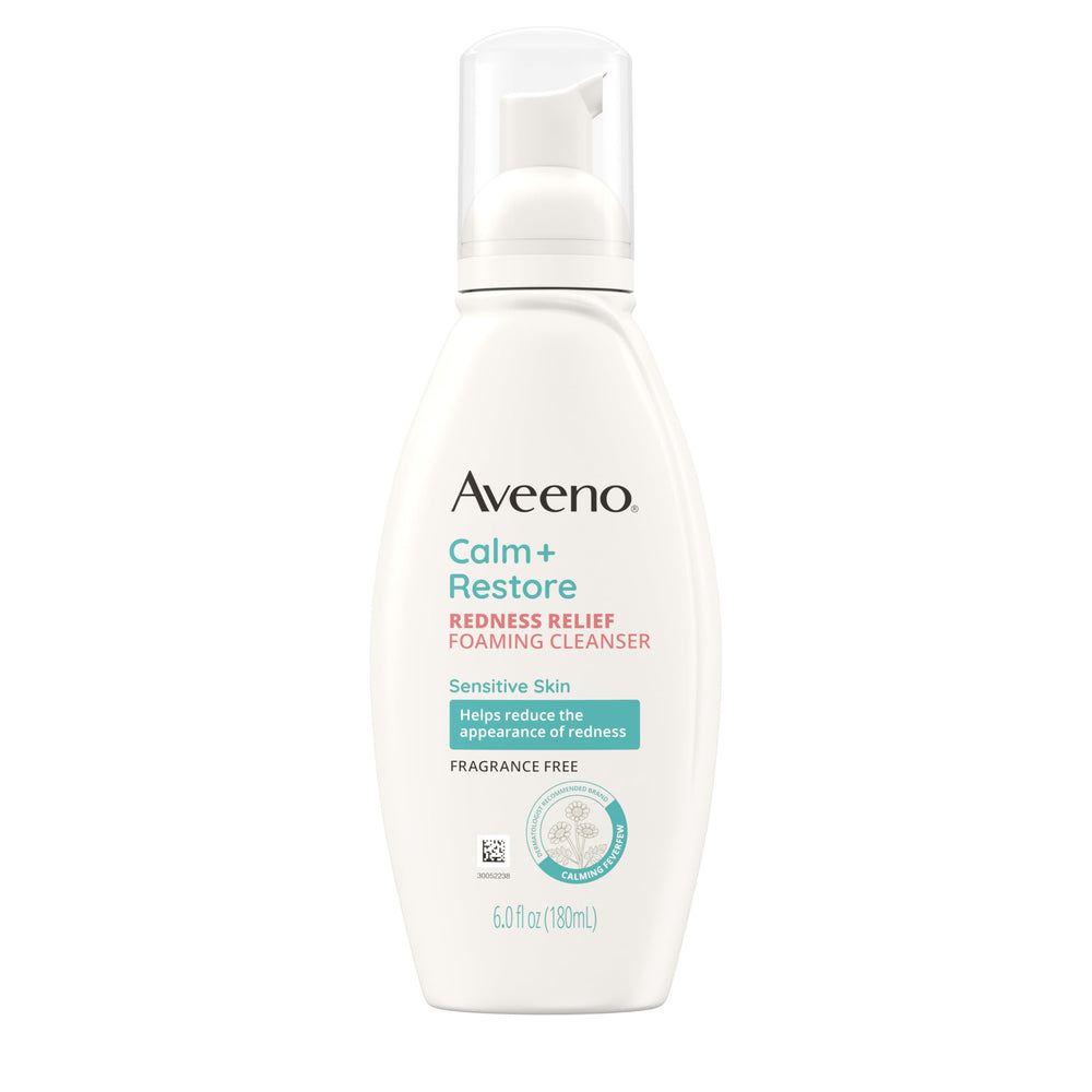 Aveeno Calm + Restore pump dispenser is easy to use.