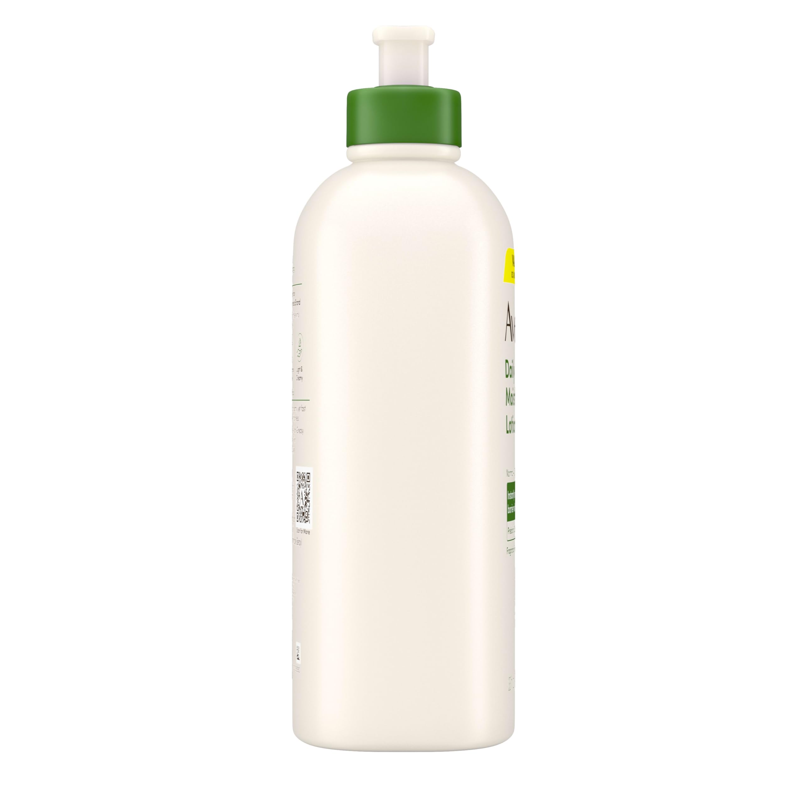 Aveeno daily moisturizing lotion on bathroom shelf suggests daily routine