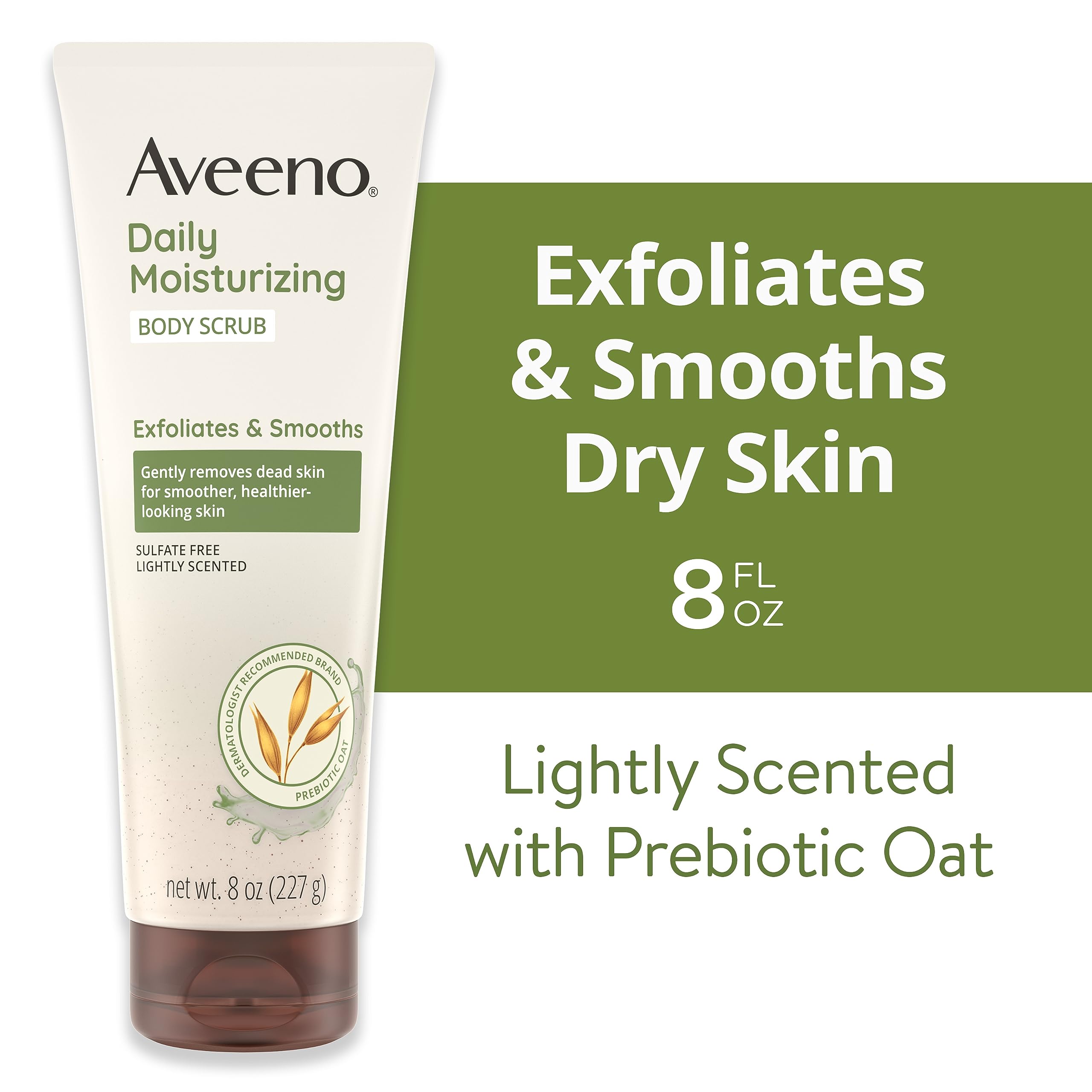 Aveeno dermatologist-recommended brand over seven decades of skin care expertise