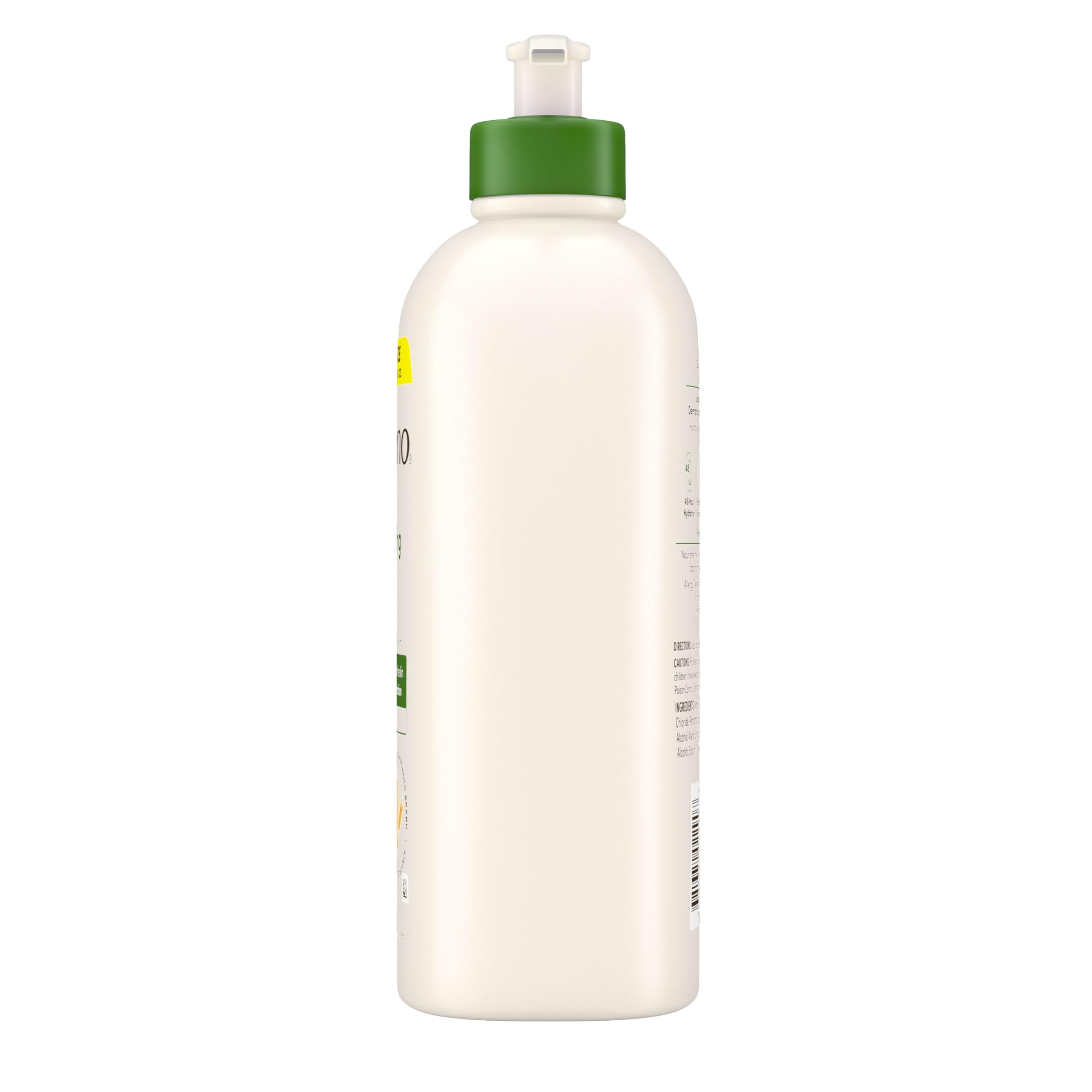 Aveeno fragrance-free lotion packaging side view displays bottle design