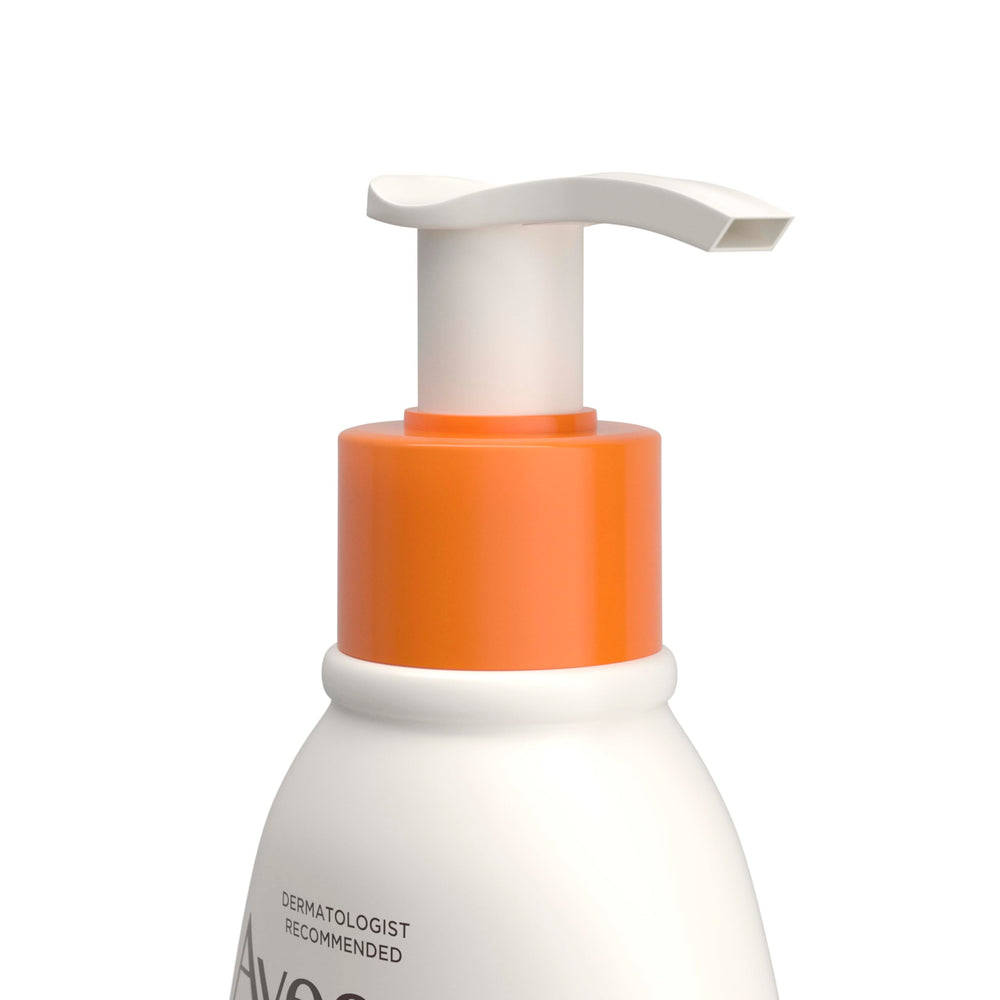 Hand holding a lightweight, fast-absorbing lotion texture for daily outdoor use.