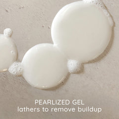 Almond milk ingredient adds gentle moisture to scalp in Aveeno shampoo.