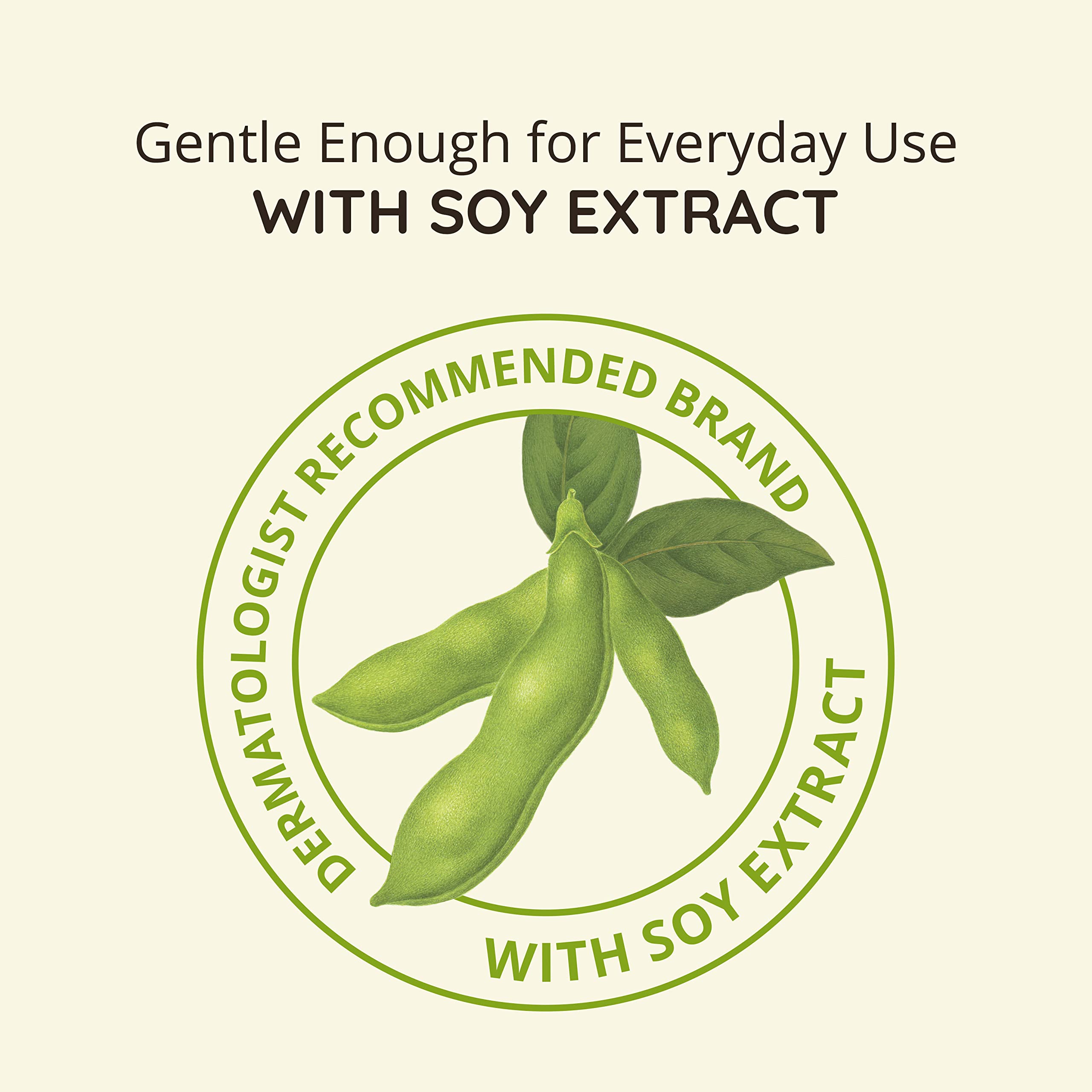 Aveeno Positively Radiant packaging label shows dermatologist-friendly hypoallergenic formula for all skin types