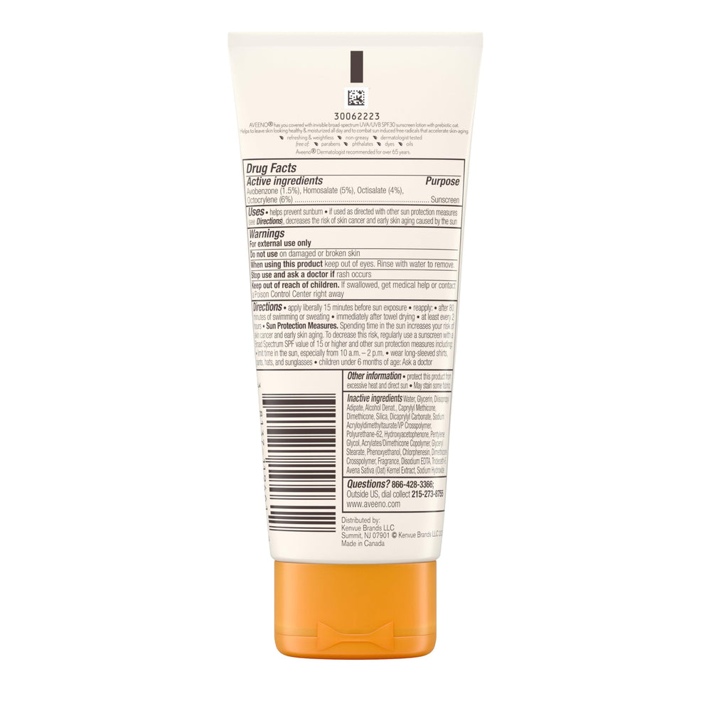 Aveeno Protect and Hydrate hypoallergenic formula designed for sensitive skin comfort.