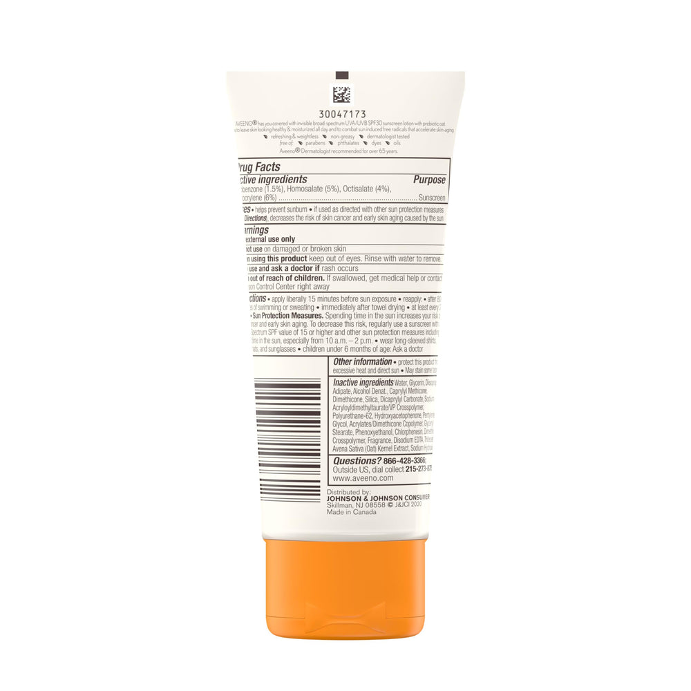 Aveeno Protect and Hydrate sunscreen in action during outdoor activities.