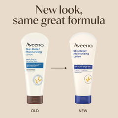 Triple oat and shea formula ingredients soothe dry skin.