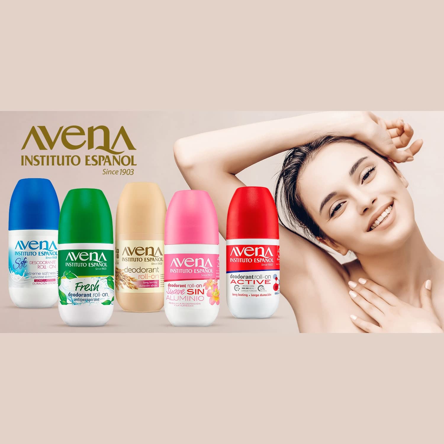 Avena Instituto Espanol family friendly deodorant for daily use.