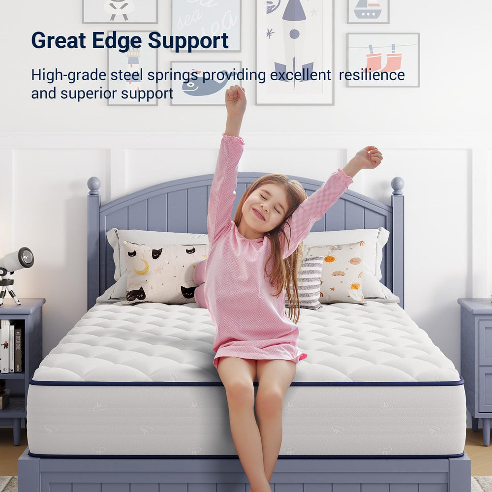 Avenco 6 Inch Twin Mattress foam layer close-up emphasizing comfort foam.