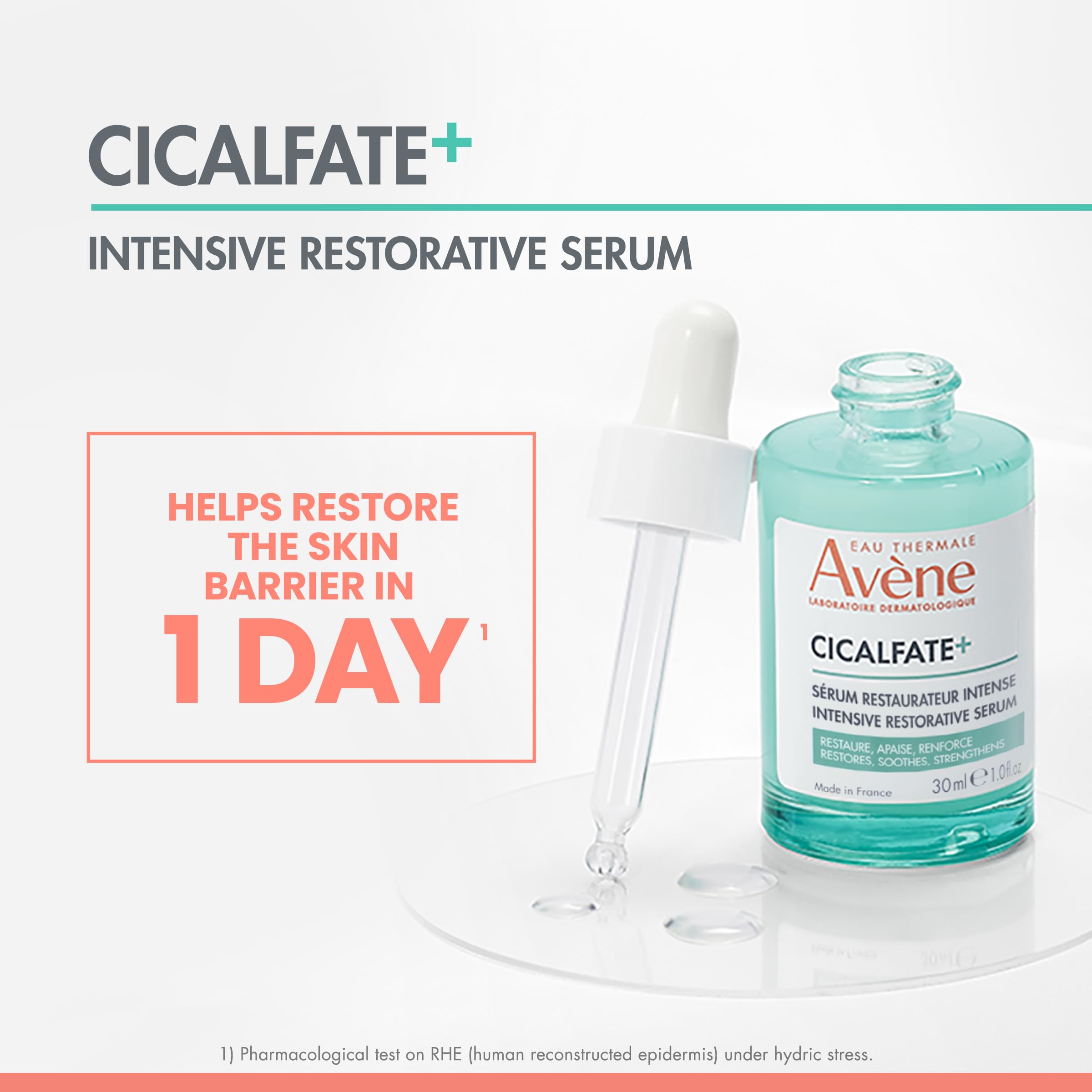 Avène Cicalfate+ front bottle, fragrance-free formula ideal for sensitive skin.