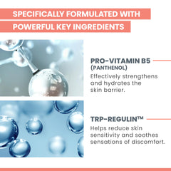 Avène Cicalfate+ ingredients list, highlighting Pro-Vitamin B5 and TRP-Regulin.