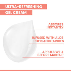 Applying Avène Hydrance Aqua-Gel around the eye contour for gentle moisture