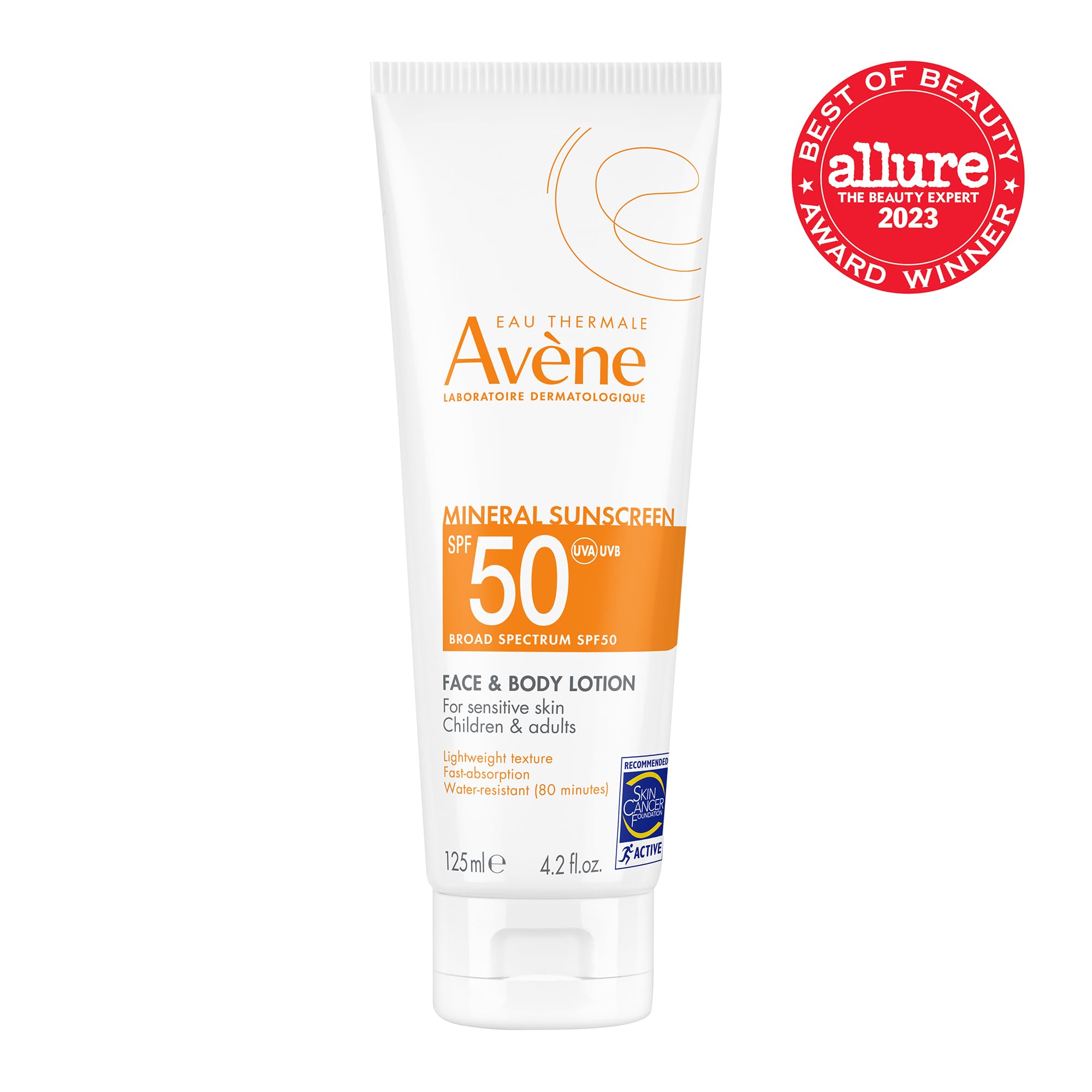 Avène mineral sunscreen texture spreads easily for quick absorption