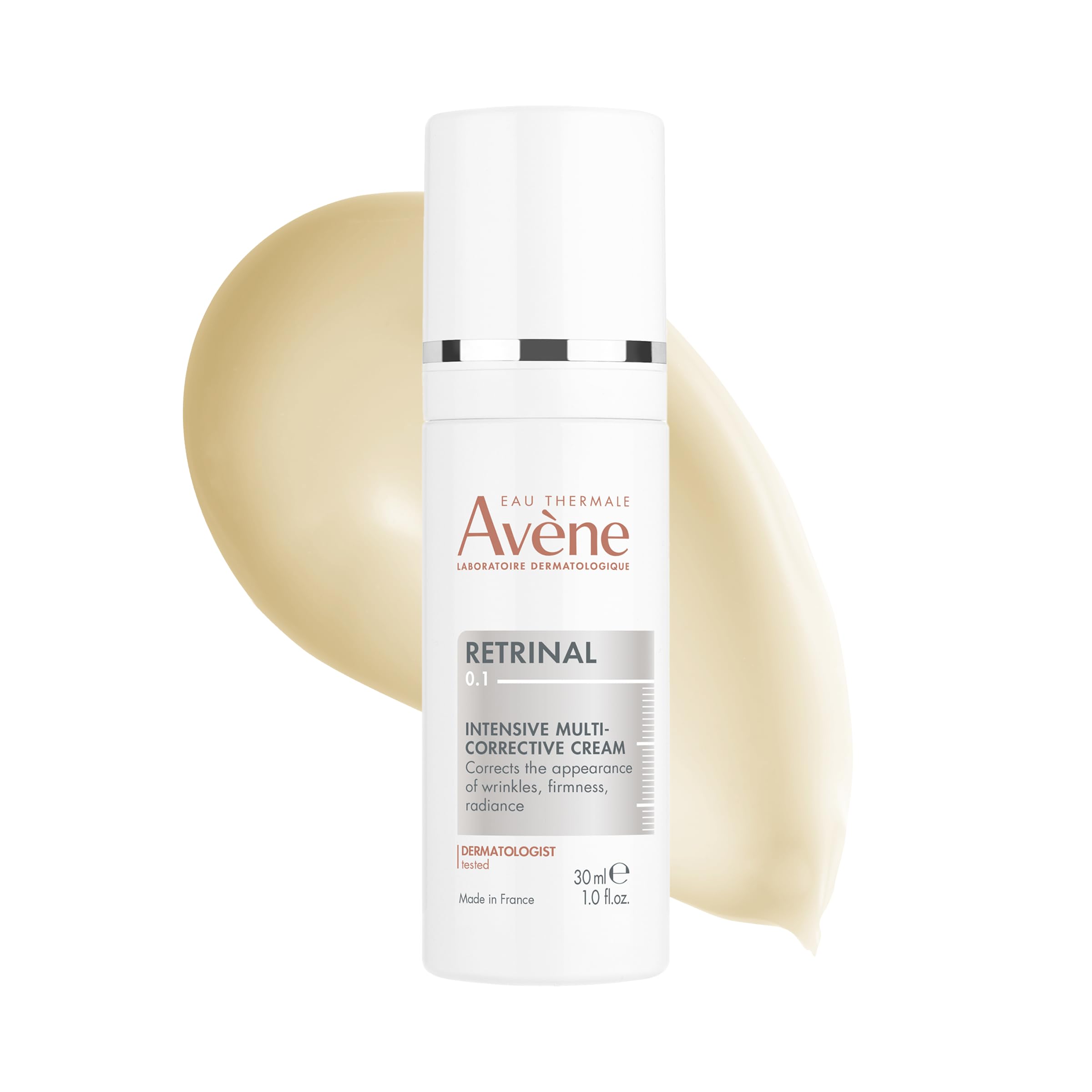 Avène Retrinal cream packaging for daily anti-aging routine.