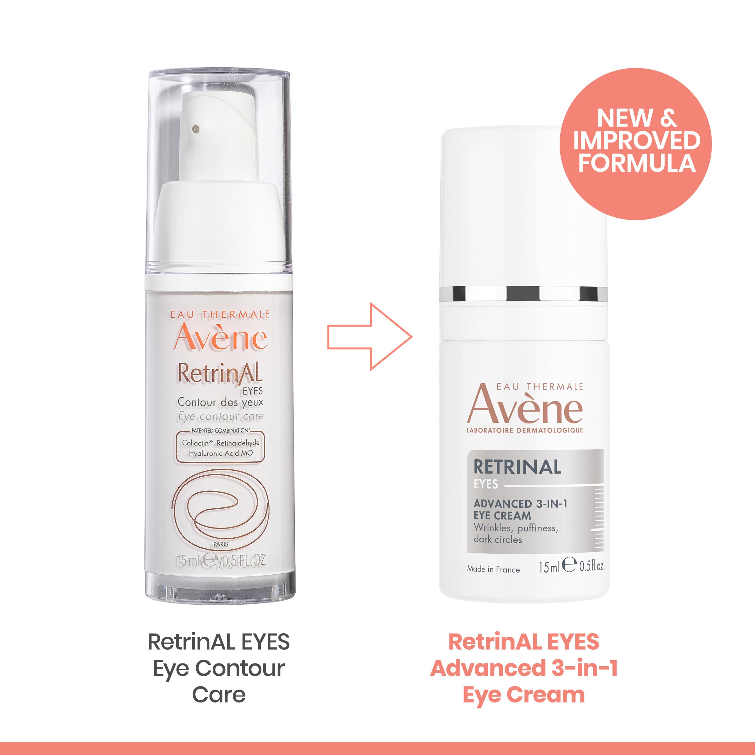 Avène Retrinal Eyes Advanced eye contour care supports brighter mornings