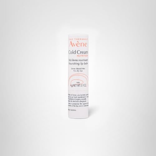 Avene Vitamin E and F enriched lip care image emphasizing antioxidant protection.