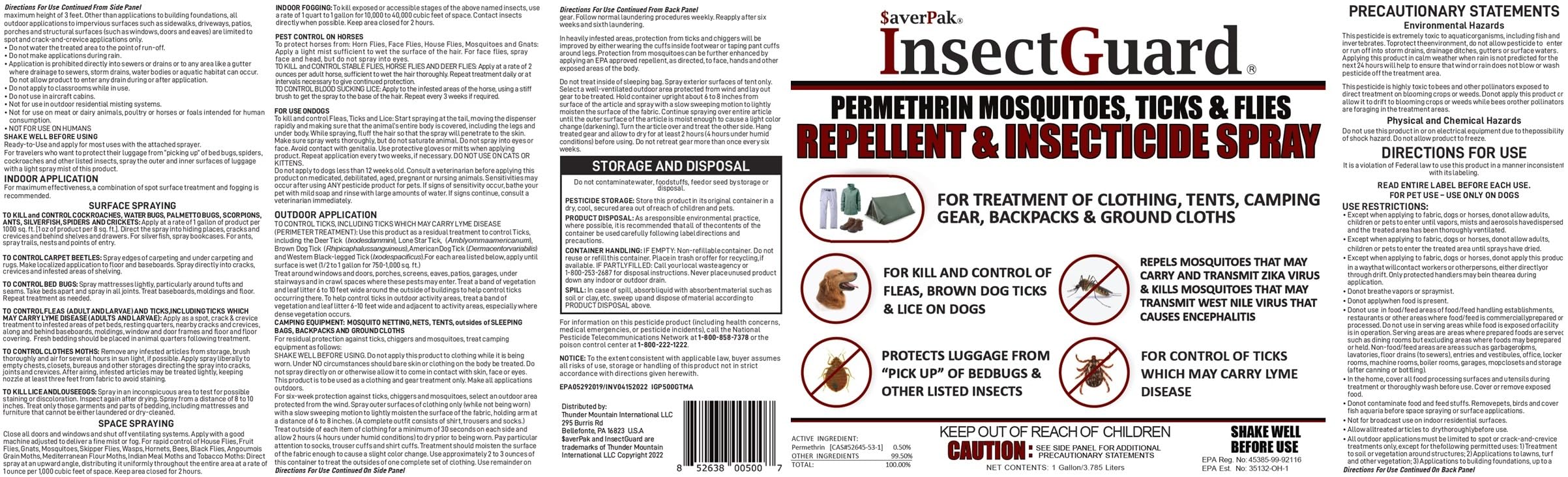 Averpak InsectGuard dog-flea-tick protection for pets.