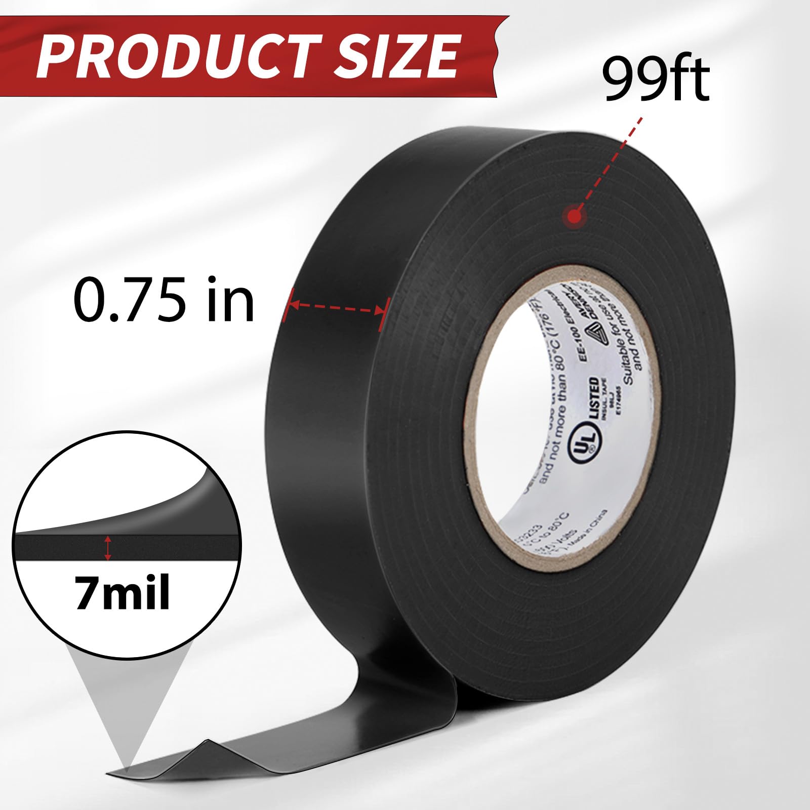 UL-listed EC-800 tape ensures safe, reliable electrical installations