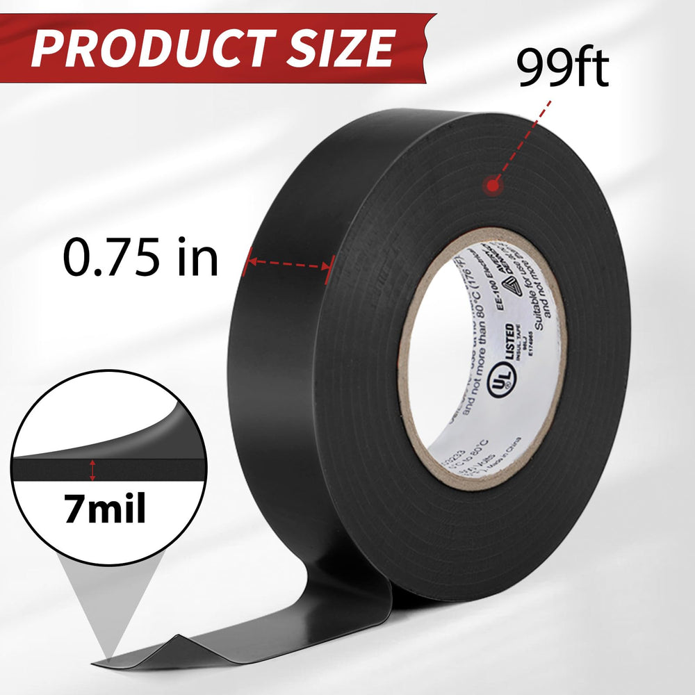 UL-listed EC-800 tape ensures safe, reliable electrical installations