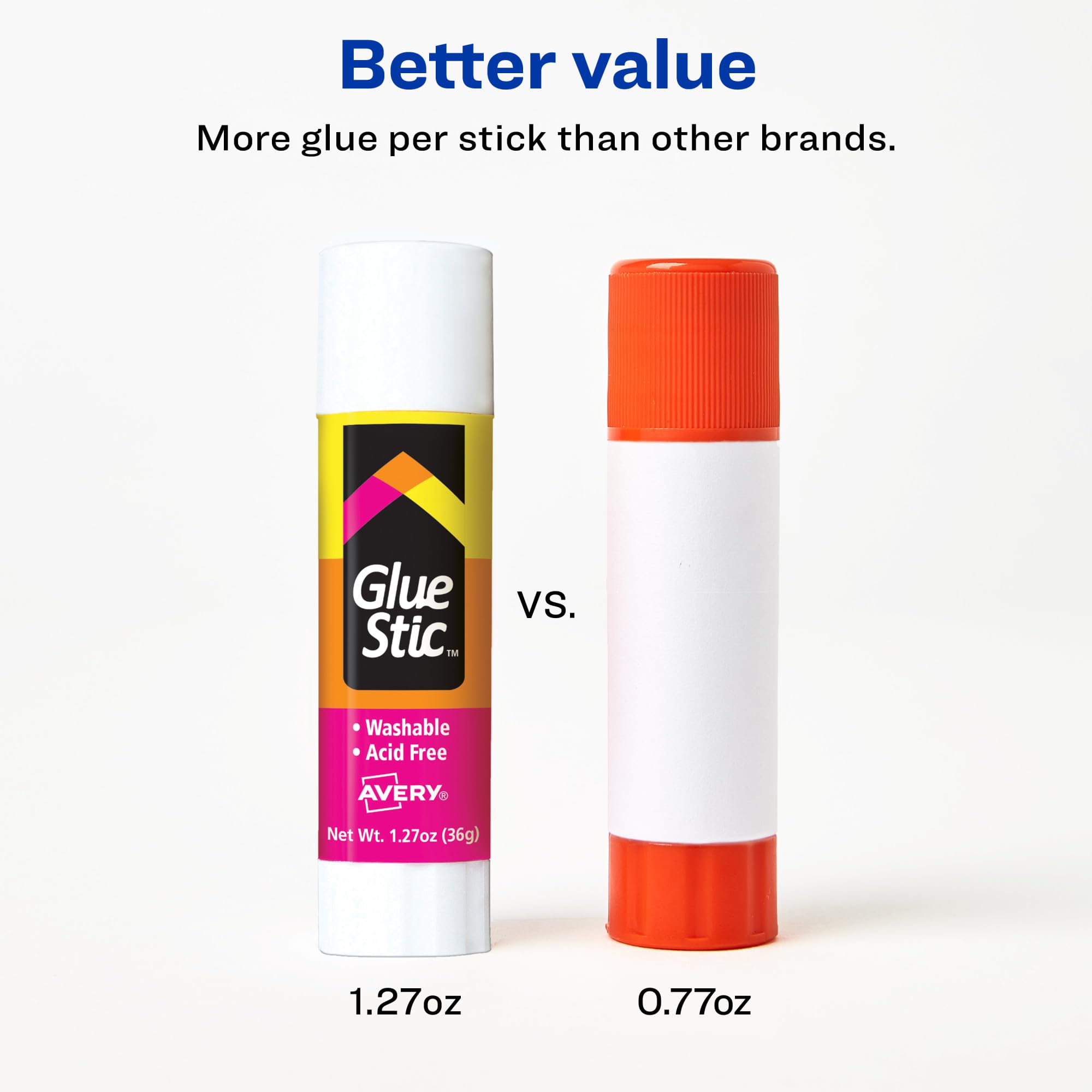 Avery Glue Stic photo-safe glue protects photos during memory-keeping.